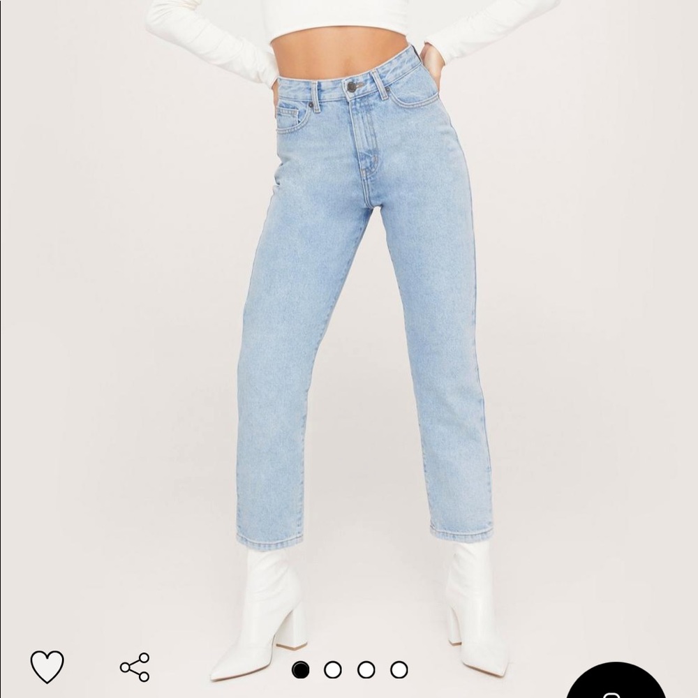 Organic mom high waisted nasty gal jeans
